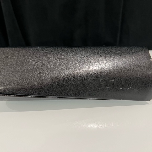 Authentic Fendi Eye Glasses- Black - lightly Used Great Condition - Picture 3 of 9